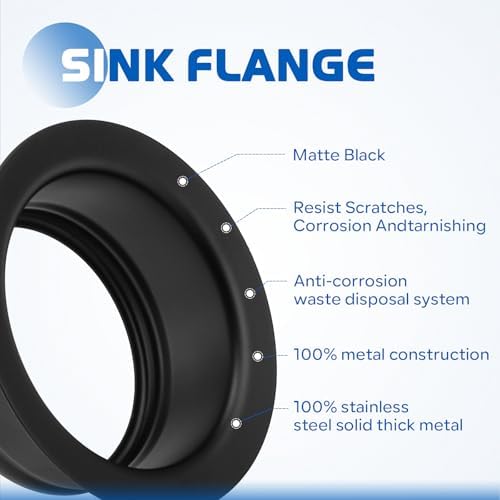 Stainless Steel Sink Flange for Kitchen In-SinkErator Garbage Disposal - Image 3