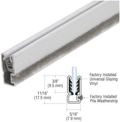 CRL-Sash White Universal Storm Window Frame - 12 ft Long | Requires Cutting - Image 7