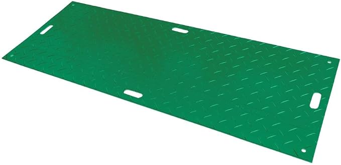 3' x 8' Green Ground Protection Mats by MyteeProducts