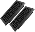 Howeall 4x10 Inches 2 Pack Heavy Duty Walkable Floor Register Easy Adjust Air by Howeall