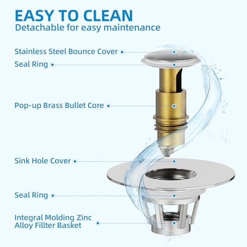 Bathroom Sink Drain Stopper - Image 2