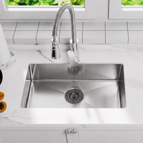 LQS Kitchen Sink Drain Assembly, Kitchen Sink Strainer - Image 6