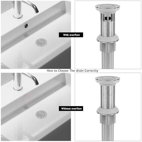Bathroom Sink Drain, Drain Stopper Bathroom Sink - Image 5