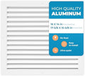 Aluminum 16 x 14 Inch Cold Air Return Vent Cover, Rustproof AC Transfer Grille by Air360