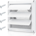 4 Inch Outdoor Dryer Vent Cover Louvered by Funmit