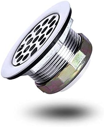 Stainless Steel Shower Strainer Assembly W/Flat Grid Strainer by VARNAHOME