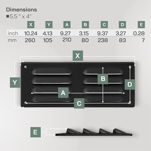 Vent Systems 10" x 4" Inch - Image 2