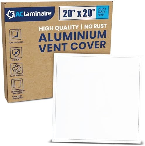 20x20 White Aluminum Wall Ceiling Drywall Access Panel Door Keyless Lock by ACLAMINAIRE