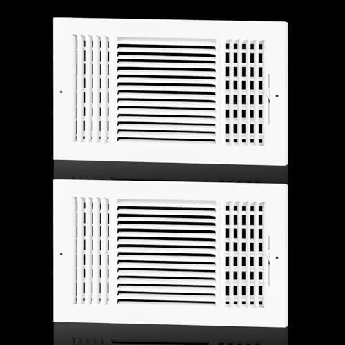 14x8 Ceiling Vent Cover for Wall 14"Wx8"H Duct Opening, Ceiling Register by EXCELFU