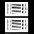 14x8 Ceiling Vent Cover for Wall 14"Wx8"H Duct Opening, Ceiling Register by EXCELFU
