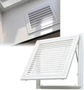 Decorative Wall-Mounted Return Air Grille Vent Cover, Louvered Access Panelm by Unknown