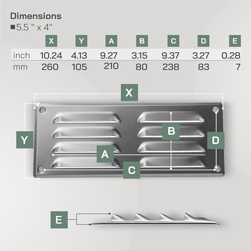 Vent Systems 10" x 4" Inch - Image 2