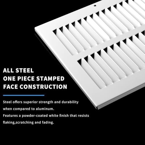 16x10 Return Air Grille, Air Return Vent Cover, Flat Vent Cover, Rejillas De - Image 3