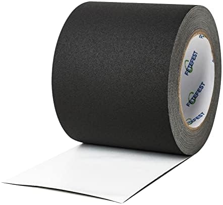 Gaffers Tape 4 inch Black, 30Yards Heavy Duty, Non-Reflective No Residue Hand by FetefestforTapes