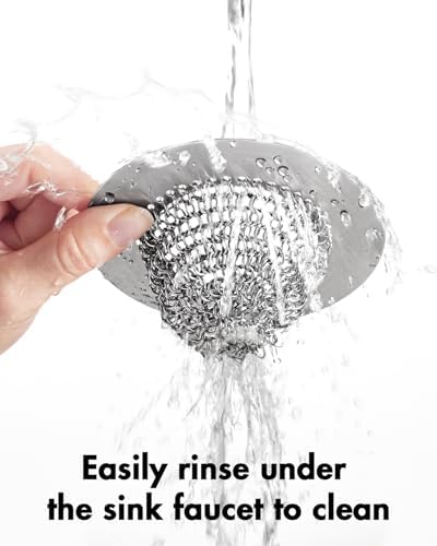 4 Pack Reversible Kitchen Sink Drain Strainer, Anti-Clog Flat Edge Design - Image 5