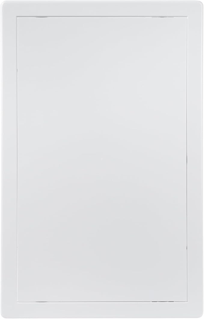 10x16 Inch White Access Panel for Drywall – ABS Plastic Square Wall, Ceiling by HVACOV