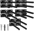 LEOPO 20-Pack 8 inch Floating Shelf Brackets, Hidden Shelf Bracket by FinestHomeDecor
