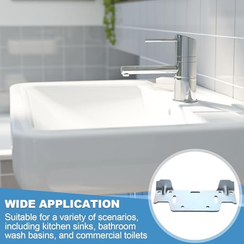 Shimeyao Wall Mounted Sink Bracket Heavy Galvanized Steel Hanging Bracket - Image 5