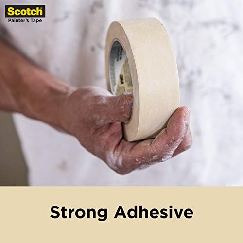 Scotch Contractor Grade Masking Tape, 0.94 inches by 60.1 yards, 36 Rolls - Image 3