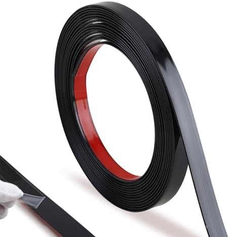 Trimold Brushed Black Molding Trim, Peel and Stick Mirror Border Design by AllAboutTrimMoldings
