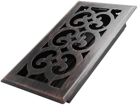 Howeall 4x8 Inches Heavy Duty Walkable Floor Register Easy Adjust Air Supply by Howeall