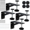 4 Pcs Undermount Sink Brackets, Heavy Duty Under Mount Sink Support Repair Kit by Unknown