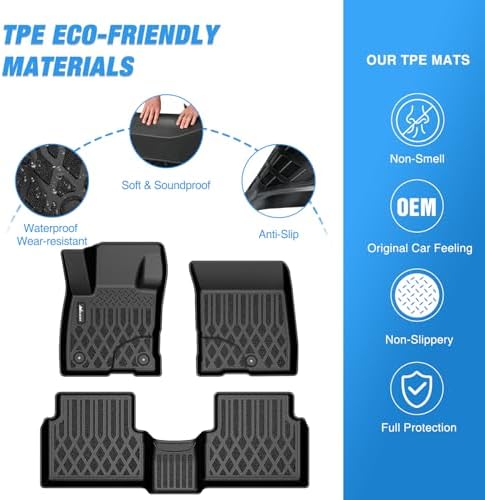 Nilight TPE Floor Mats for Ford Maverick - Image 3