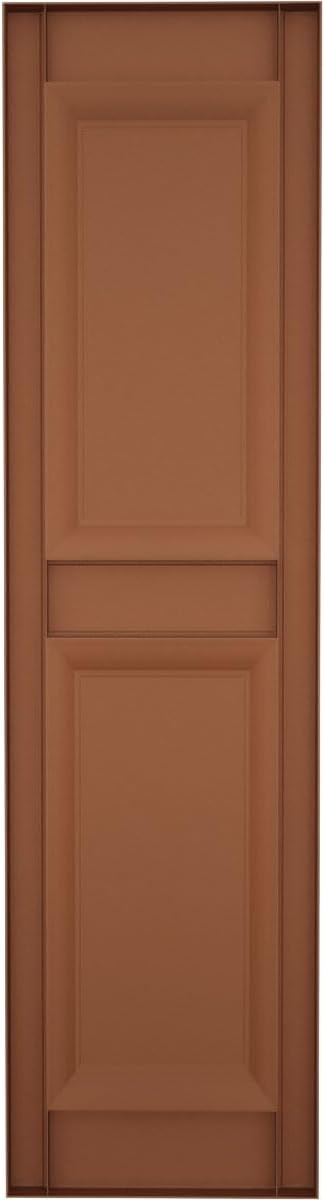 14.75 in. W x 80 in. H Builders Edge, Standard Two Equal Panels, Raised Panel - Image 5