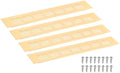 uxcell Air Vents Cover, Rectangle Louvered Ventilation Grille by uxcell