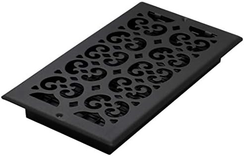 Decor Grates ST612W Scroll Design Wall/Ceiling Register, 6x12 Inches, Textured by DecorGrates