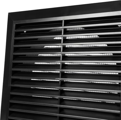 Black 6" Inch Ventilation Grille - Image 4