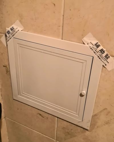 White Pull Open Attic Access Door Latch Ceiling 22 X 22, 22 X 30, 22 X 36 - Image 2