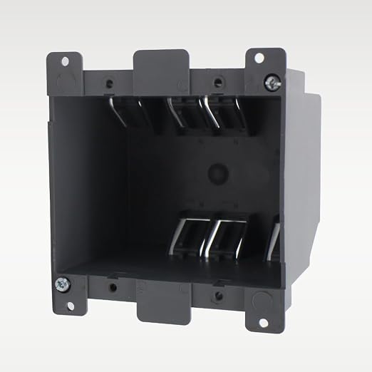 Old WorkElectrical Outlet Box, 26 Cubic Inch Plastic Junction Box - Image 3