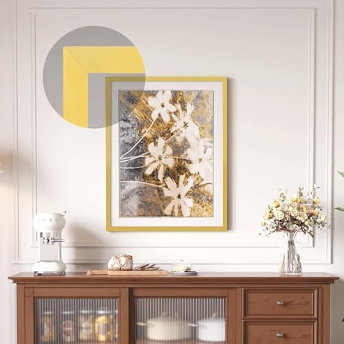 Trimold Glossy Gold Molding Trim Peel and Stick, Flexible Mirror Border Design - Image 2