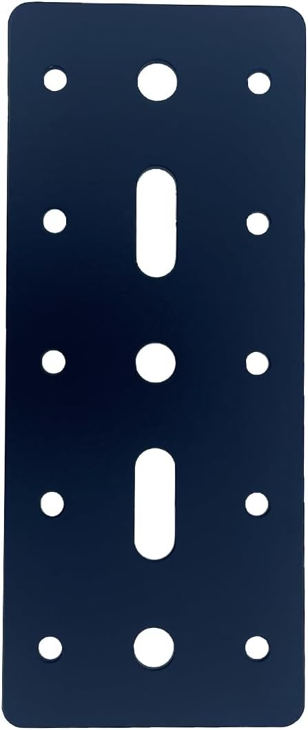 4 PCS 6"X2.5" Straight Steel Flat Plate, Heavy Duty Mending Plate Joining - Image 3