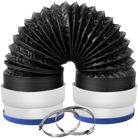 Heavy Duty 4-Inch Flexible Dryer Vent Hose by Builimeer