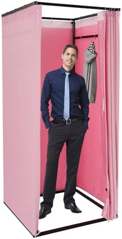 Clothing Store Fitting Room, Temporary Mobile Privacy Protection Room by Unknown