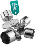 4-Piece Metal Faucet Aerator Removal Tool by OrgCreator