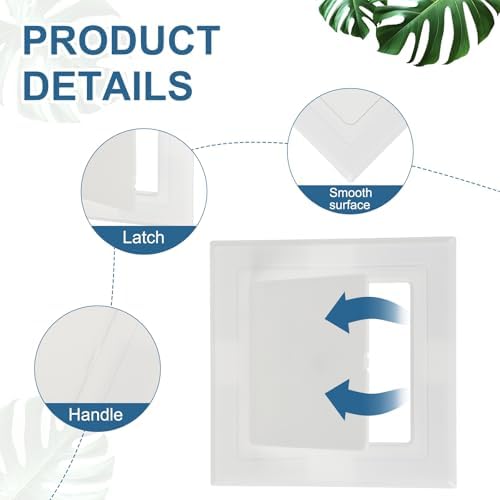 PATIKIL 4x4 Inch Self-Adhesive Access Panel - Image 3