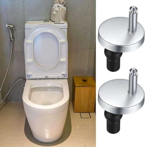 Upgraded 2 Full set Toilet Seat Hinge Fixings Top Fix Nuts Screws Quick Release - Image 5