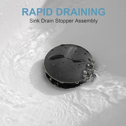 15/8" Bathroom Faucet Vessel Vanity Sink Pop Up Drain Assembly Stopper Plug - Image 5
