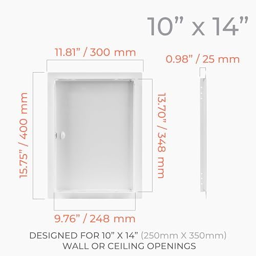 10 x 14 Inch Metal Access Panel - Image 2