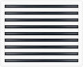 BUILDMART - 24x18 Modern AC Vent Cover - Decorative White Aluminum Air Vent - by TexasBuildmart