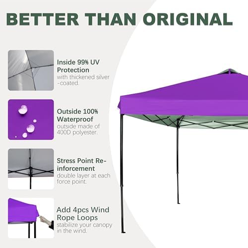 10x10 Canopy Replacement Top - Image 3