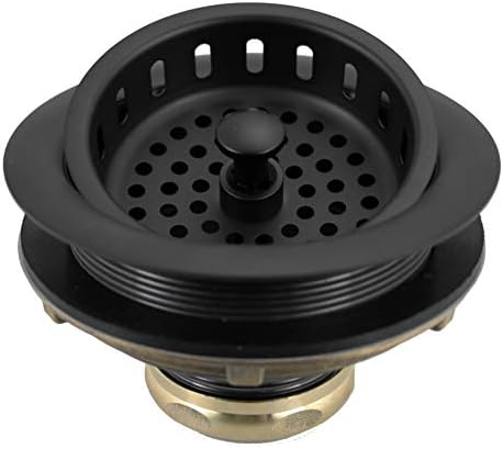 Westbrass D2165-62 Post Style Large Kitchen Basket Strainer - Image 3