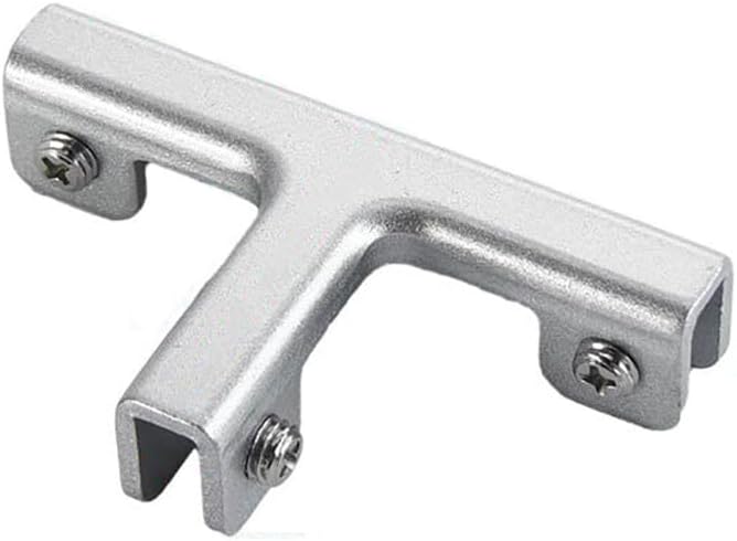 Aluminum Alloy Tile Glass Clamp Bracket Set – L, X Shape Connectors by Dolibi