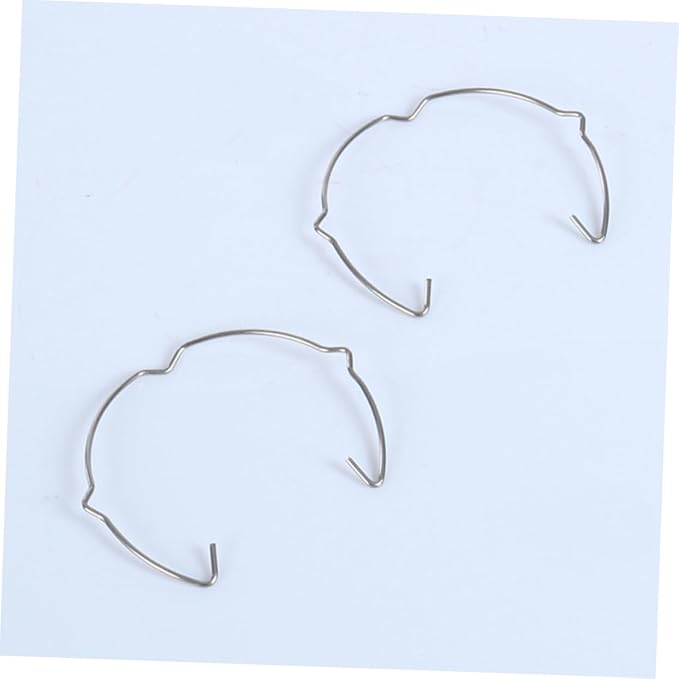 Milisten Spotlight Holding Spring Clip 10pcs Lamp Retaining Ring Drywall Repair - Image 5