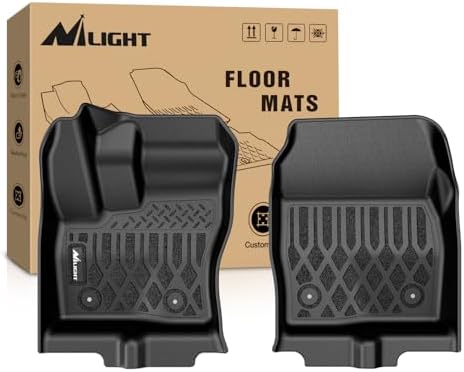 Nilight Floor Mats for Ford Transit Connect W/Vinyl Flooring & Post Only by Nilight
