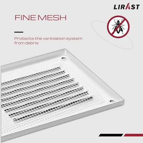 14x2 Vent Cover with Built-in Screen - Image 3