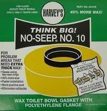 NoSeep 10 Toilet Gasket Wax Ring by Unknown